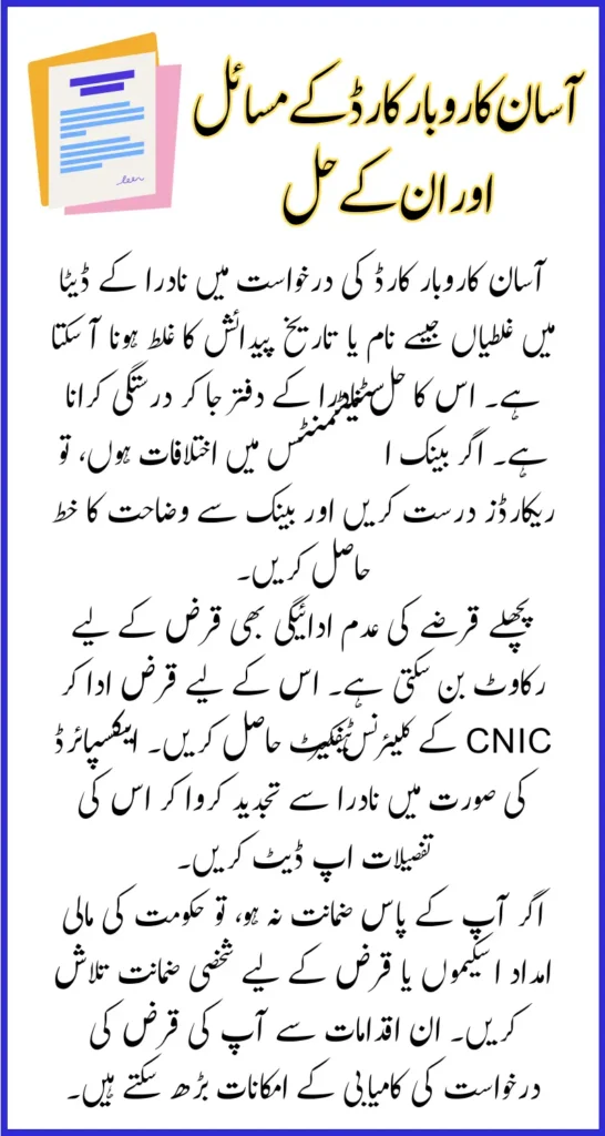 Steps To Resolve Issues With Asan Karobar Card And Obtain 1 Million Loan In 2025