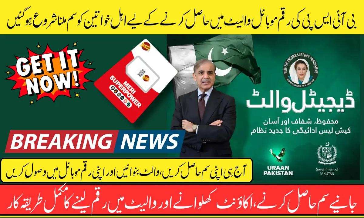 BISP Wallet SIM 8171 Activation – Where to Get the SIM And How to Activate Your Account Full Step-by-Step Method 2025