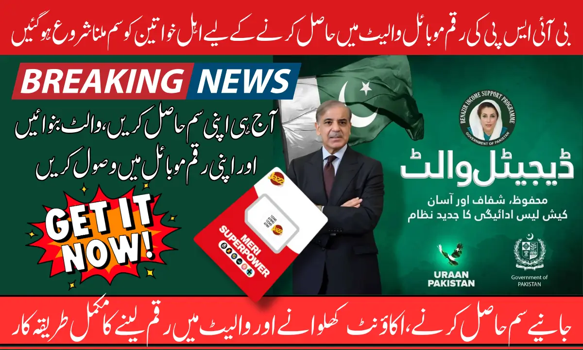 BISP Wallet SIM 8171 Complete Guide 2025: How to Register, Activate, And Use Your Wallet To Receive 13,500