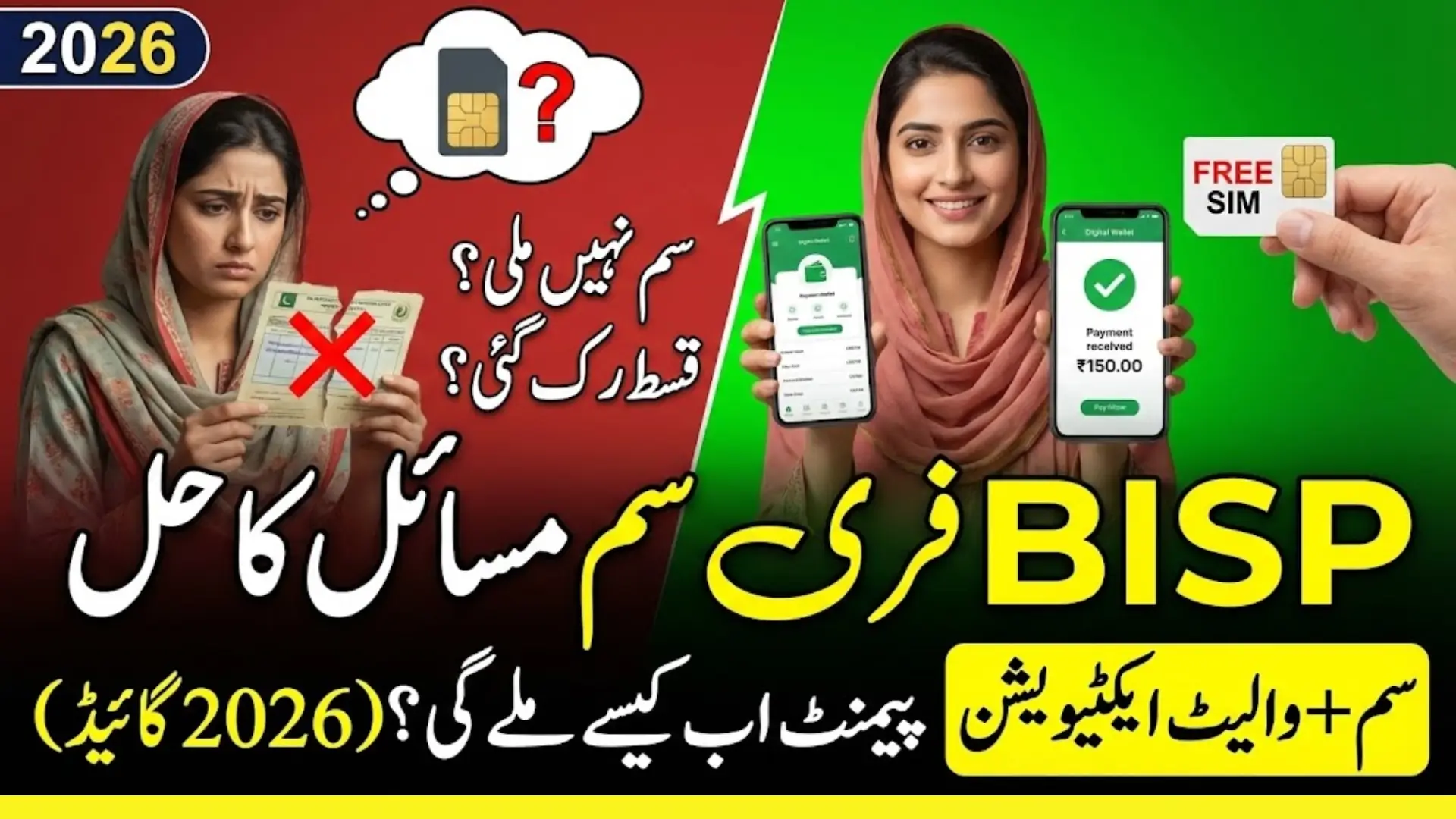 BISP 8171: Step-by-Step Guide To Fix BISP Free SIM And Payment Issues 2026