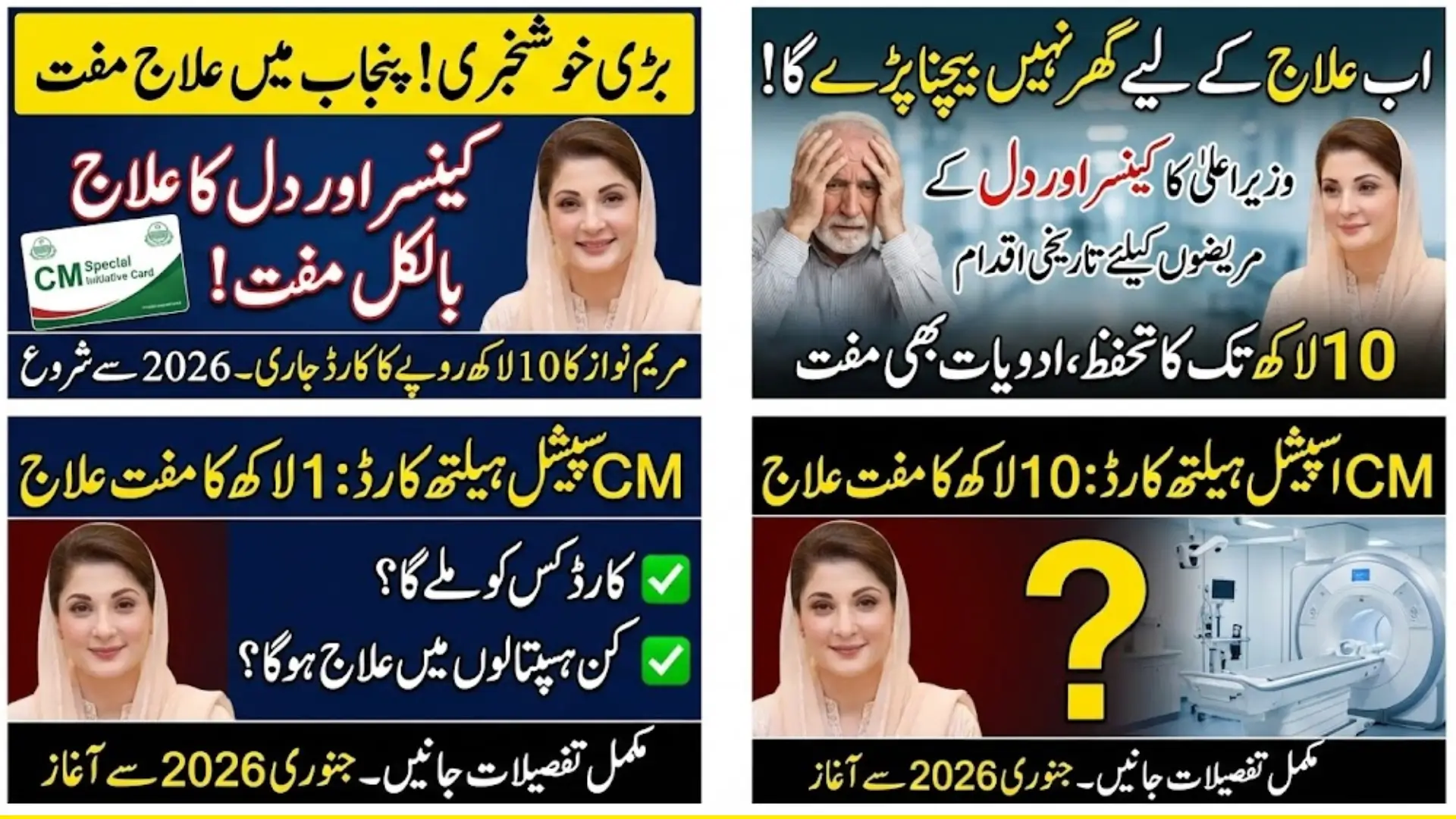 CM Special Initiative Card Introduced To Provide Rs. 1 Million Treatment Support For Cancer And Heart Patients