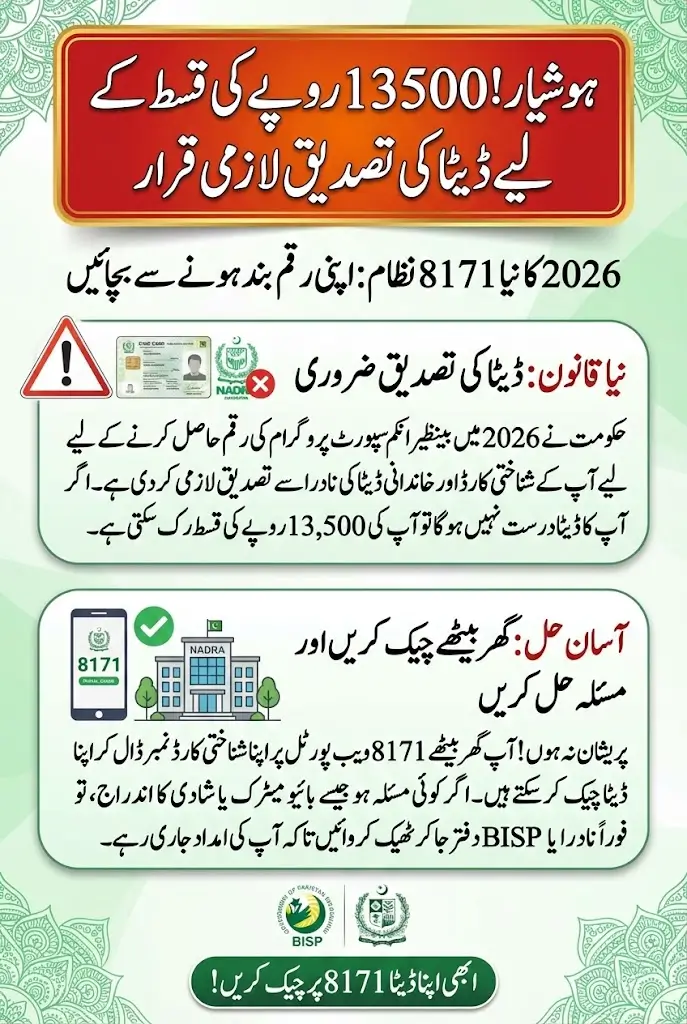 8171 Validation Guide: Fastest Way to Check and Confirm All Your Personal Details Online Using CNIC Number