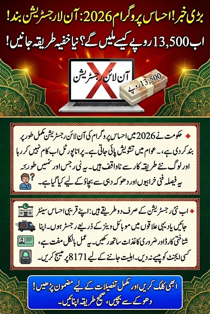 Ehsaas Program Online Registration Guide 2026: Portal Access, Eligibility, and Step-by-Step Application Process